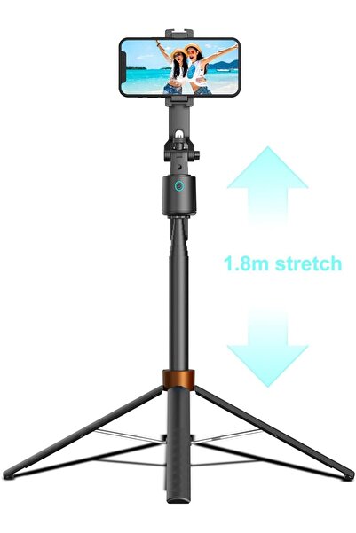 Generic Auto Face Tracking Tripod 360° Rotation with Stand - 70" AI Tracking Tripod with Remote