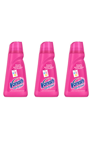 Vanish Pachet 3X - | Oxi Action | Solutie pentru indepartarea petelor Pink 1L