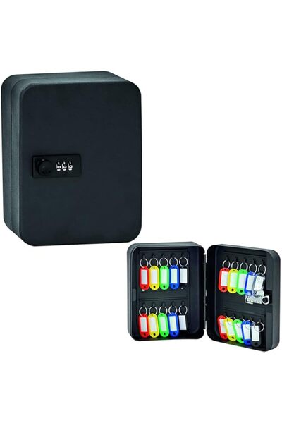 Generic Key Safe Storage Cabinet with 3 Digit Combination Lock 20, Fixings an...