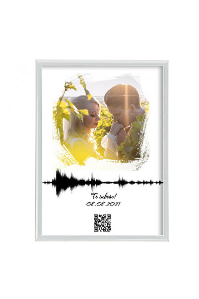 Legendary Gifts Personalized painting with your favorite song and QR code