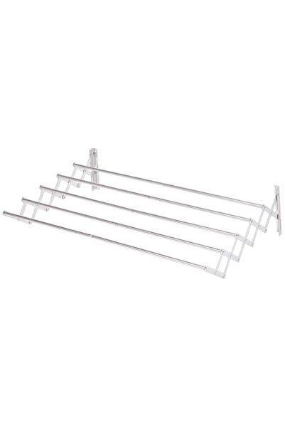 Generic Home Dwell Wall Mounted Foldable Drying Stand for Clothes – Stainless...