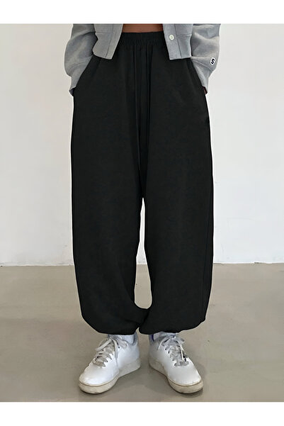 KAPHONE Kadın 2 İplik Oversize Jogger Eşofman Altı