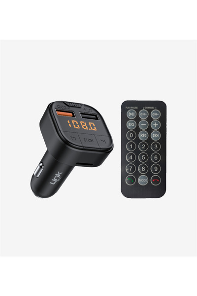 Linktech Link Tech GR15 Premium Quick Charge 3.0 Kumandalı FM Transmitter