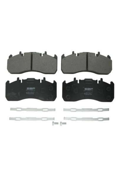 SBP Комплект спирачни накладки за дискови спирачки на преден мост Volvo Fe/Fh...