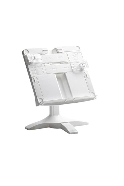 Generic حامل كتب TAESTAR محمول وقوي متعدد الارتفاعات والزوايا وقابل للتعديل ومسند كتاب قابل للطي F