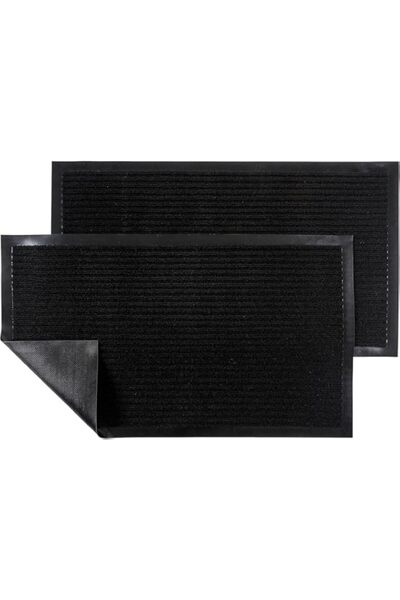Generic Front Door Mat Welcome Mats 2-Pack - Indoor Outdoor Entryway Mats for...