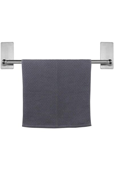 Generic حامل مناشف حمام ذاتي اللصق من روفوزار - رف حائطي من الفولاذ المقاوم للصدأ، حامل مناشف معلق