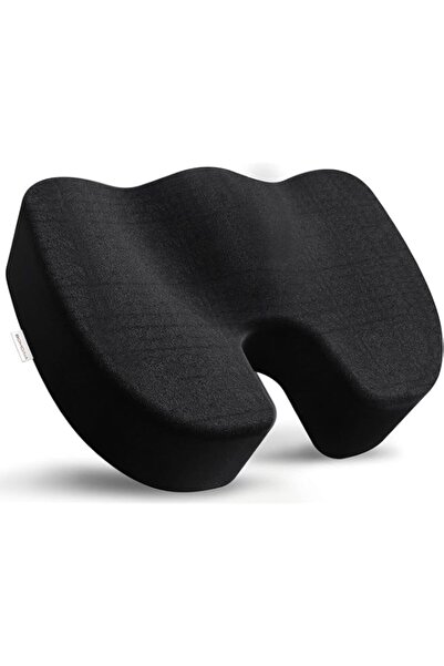 Generic وسادة مقعد مريحة فاخرة من EETU، غير قابلة للانزلاق، مصنوعة من إسفنج الذاكرة بنسبة 100%، لعظم العصعص