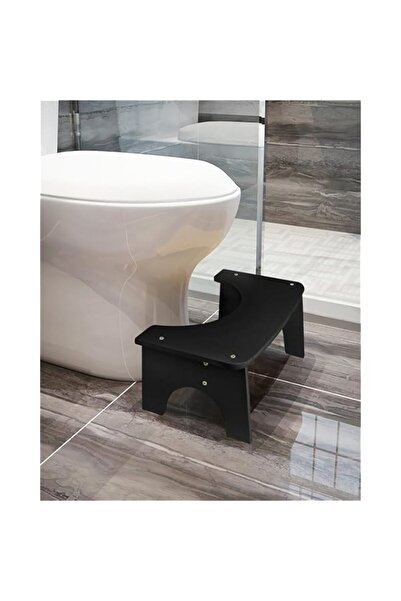Generic JACNITAD Bamboo Toilet Stool for Adults and Children - 6.5" Poop Stool With Non-Slip Mat, Original