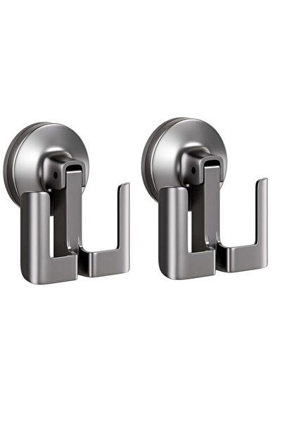 Generic رف أحذية مثبت على الحائط - منظم أحذية معلق مزود بكوب شفط، تخزين أحذية من الألومنيوم قابل للإزالة