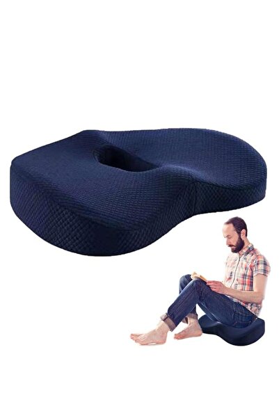 Generic وسادة دعم الورك الناعمة، وسادة كرسي مجوفة مريحة وسميكة للغاية، وسادة مقعد للاستخدام طويل الأمد