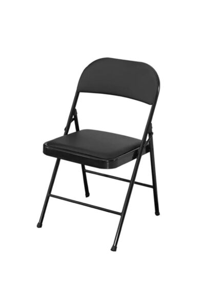 Generic كرسي SKY-TOUCH القابل للطي مع مقعد ومسند ظهر مبطنين، كراسي محمولة متعددة الوظائف من البولي يوريثان للاستخدام الداخلي/الخارجي