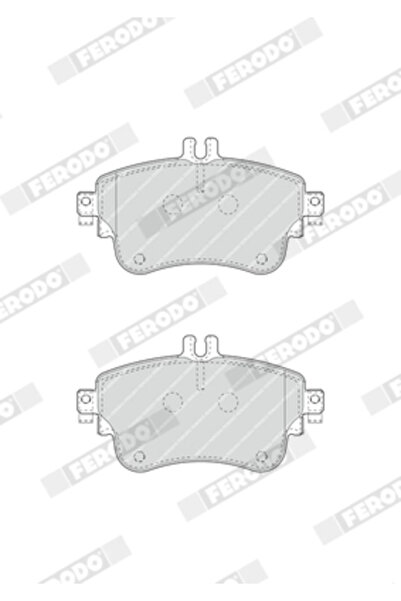 FERODO Brake Pad Set Disc Brake Mercedes-Benz A-Class/B-Class Sports Tourer/C...
