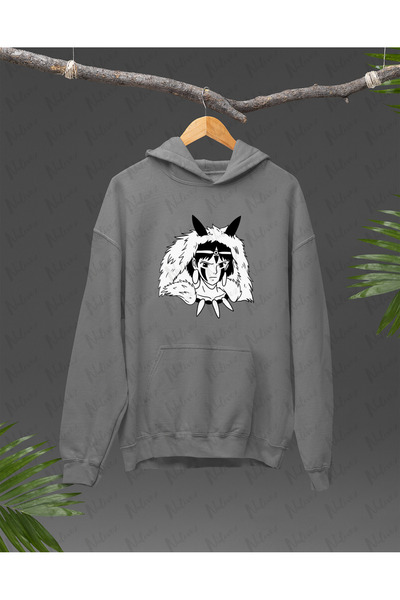 Nulivez تصميم أنيمي ستوديو جيبلي برينسيس مونونوكي مطبوع ، هوديي عالي الجودة ل...