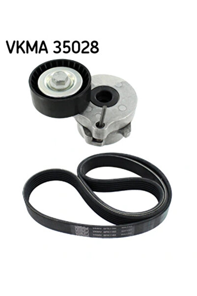 SKF Set curea transmisie cu caneluri SUZUKI SPLASH 2008-2013 VKMA 35028