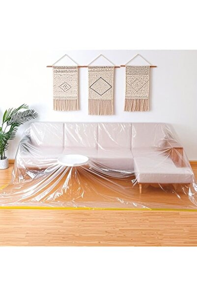 Generic غطاء أريكة بلاستيكي، تخزين أريكة بلاستيكي مقاوم للماء والغبار، أريكة سرير، أثاث أريكة احترافي