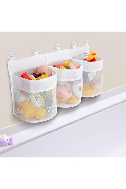 Generic Bath Toy Storage Bag, Bath Toy Hanging Organizer Net, Bath Toy Mesh B...