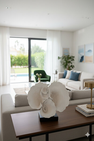 Dekoromi Dekoratif Resif Mercan Heykeli – Mercanlı Deniz Kabuğu Ev Dekorasyon...