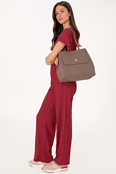 U.S. Polo Assn. Kadın Vizon Kol Çantası 50319201-VR052