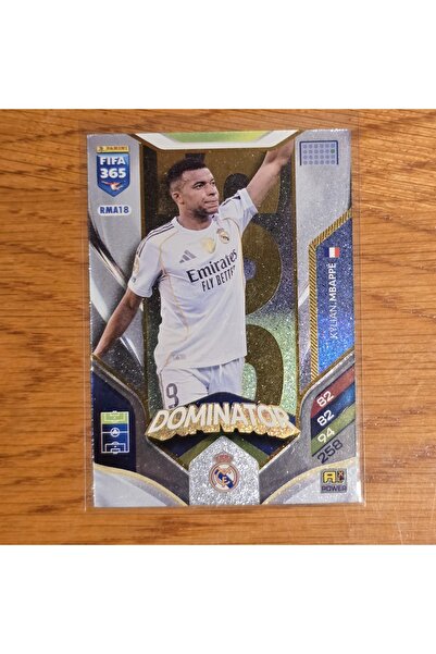Panini 2026 Kylian Mbappe Dominator Oyun Kartı - RMA18