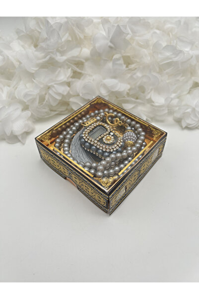 lenagiftworkshop Σετ δώρου με πέτρες και χάντρες προσευχής σε κουτί