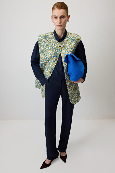 Touché Privé Patterned Quilted Vest