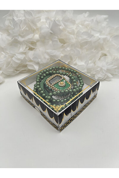 lenagiftworkshop Σετ δώρου με πέτρες και χάντρες προσευχής σε κουτί