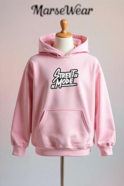 Vordevia Φούτερ Street Mode με στάμπα από βαμβάκι με 3 κλωστές, oversized
