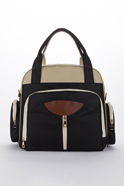 Disanuva حقيبة ظهر وحقيبة كتف للعناية بالأم والطفل ذات حجم كبير ومقاومة للماء...