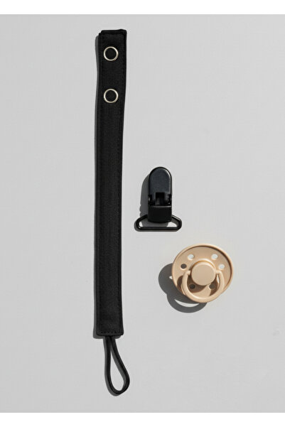 Joyous Mom Kids Pamuk Müslin Bebek Emzik Askısı Plastik Klips Kolay Açılır Em...