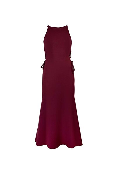 UTOPIAN İp Detaylı Midi Elbise