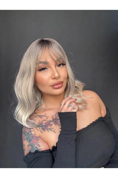 Suzan Peruk Medikal Peruk -Baş derili-Ense ayarlama kopçalı-Her başa uyumlu Ö...