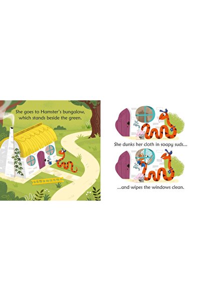 Usborne Adder up a Ladder Translates To: Adder Goes up a Ladder.