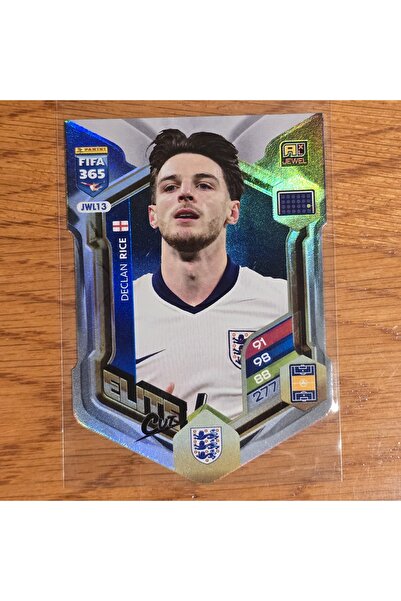Panini 2026 Declan Rice Elite Cut Game Card - Jwl13