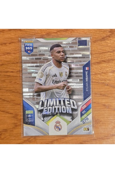Panini 2026 Kylian Mbappe Limited Edition Oyun Kartı
