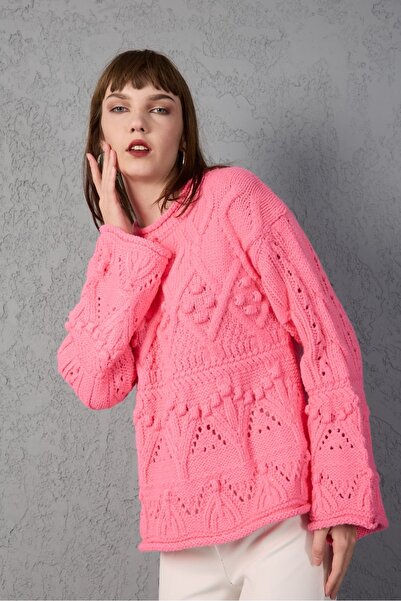 Su Moda Women's Knitwear Sweater Soft Cozy Trendy Winter Skiing New Year