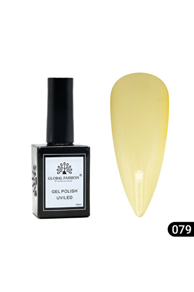 global fashion Oja semipermanentă Global Fashion, Gel polish Elite Glow 15 ml, 79