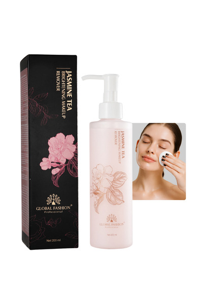 global fashion Demachiant iluminator cu ceai de iasomie, Jasmine Tea Brightening Makeup Remover, 200 ml