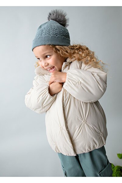 MAYORAL Special Design Warm Lined Girls' Coat