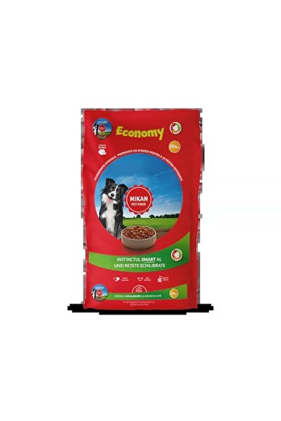 Mikan Hrană pentru câini Smart Economy, vită, 10 kg