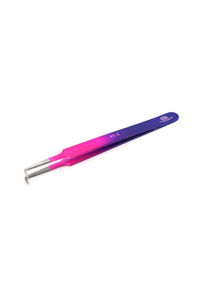 global fashion Professional eyelash tweezers ET-5,