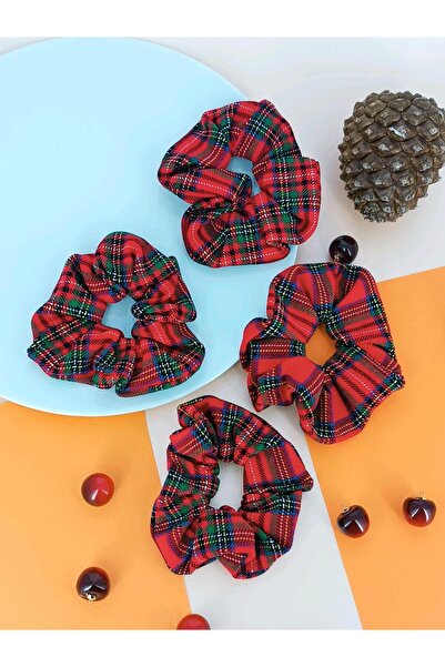 REBORN DESIGN Scottish Plaid Fabric Patterned 13 cm Bagel Buckle