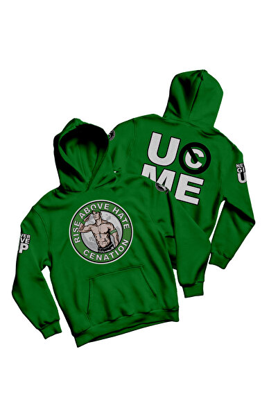 l'eivor Hanorac cu glugă cu trei fire cu imprimeu John Cena UC ME Never Give Up