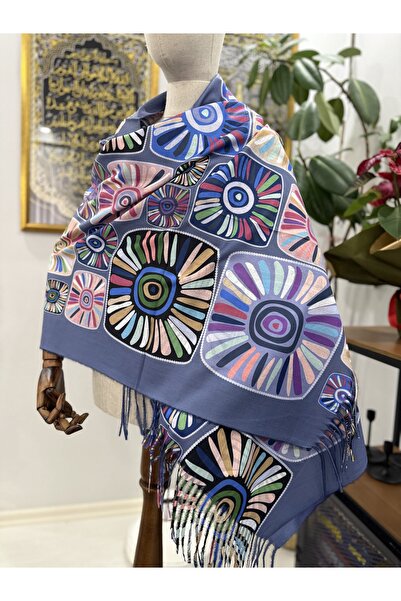 GÜMRÜKÇÜ Imported 100% Cotton Shoulder Shawl Scarf Premium Quality