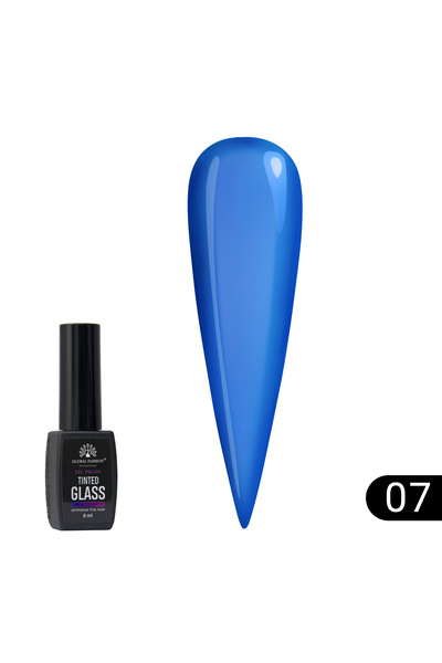 global fashion Полуперманентен лак за нокти с ефект на витраж 8 мл, Tinted Gl...