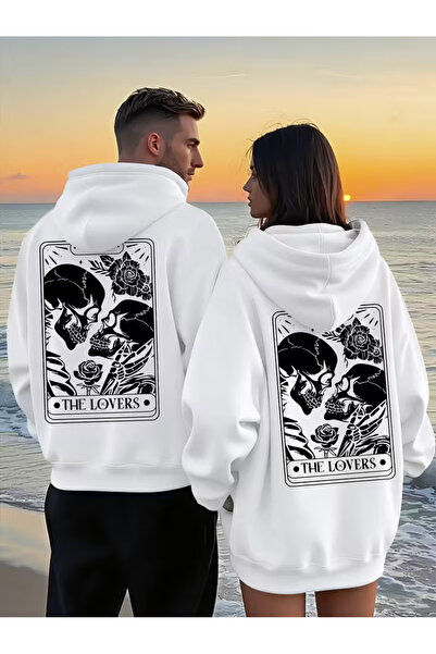 NEVERMIND Combinație pentru cuplu iubit din 2 piese The Lovers cu imprimeu Un...