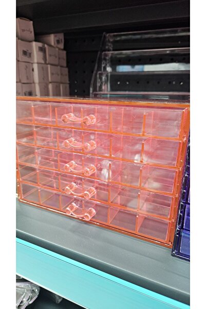 global fashion Οργανωτής αποθήκευσης καλλυντικών, ροζ