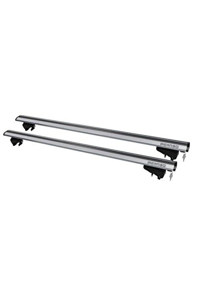 Menabo Lince Silver cross bars for Ford Fiesta VII Active 2018+