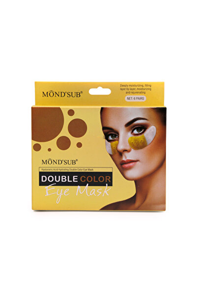 global fashion Patch-uri hidrogel pentru ochi Mond'Sub, Hyaluronic Acid Hydrating Double Color Eye Mask