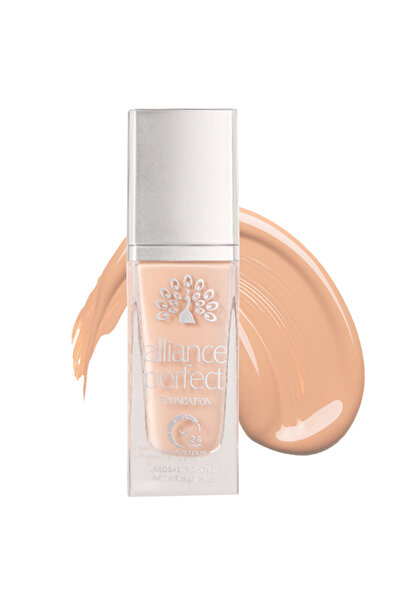 global fashion Fond de ten Alliance Perfect Foundation, Global Fashion, L025, Caramel